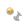 Gemelos para Camisa Emoticono Whatsapp Llorando de la Risa