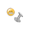 Gemelos para Camisa Emoticono Whatsapp Sonrisa con Dientes