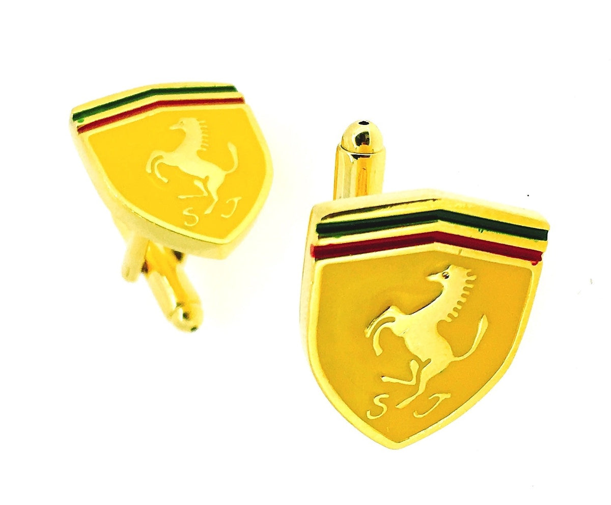 Gemelos para Camisa Escudo Ferrari
