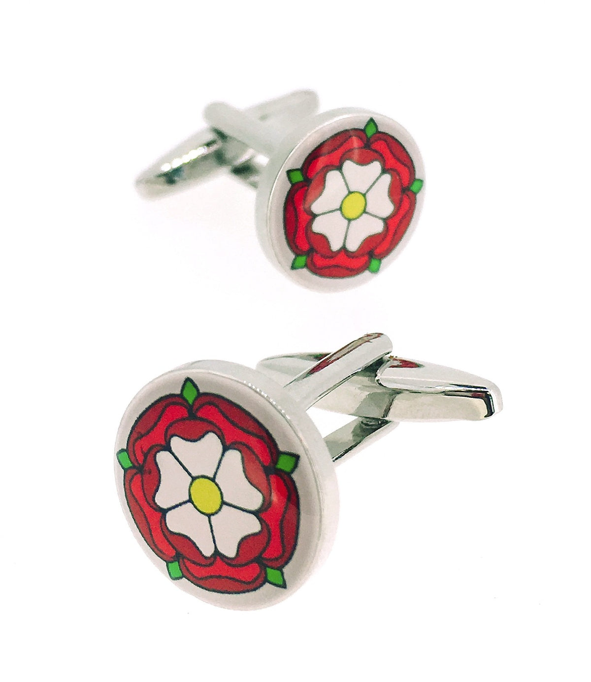 Gemelos para Camisa Escudo Rosa Tudor Roja