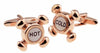 Gemelos para camisa Grifo Agua Fría-Caliente Rose Gold