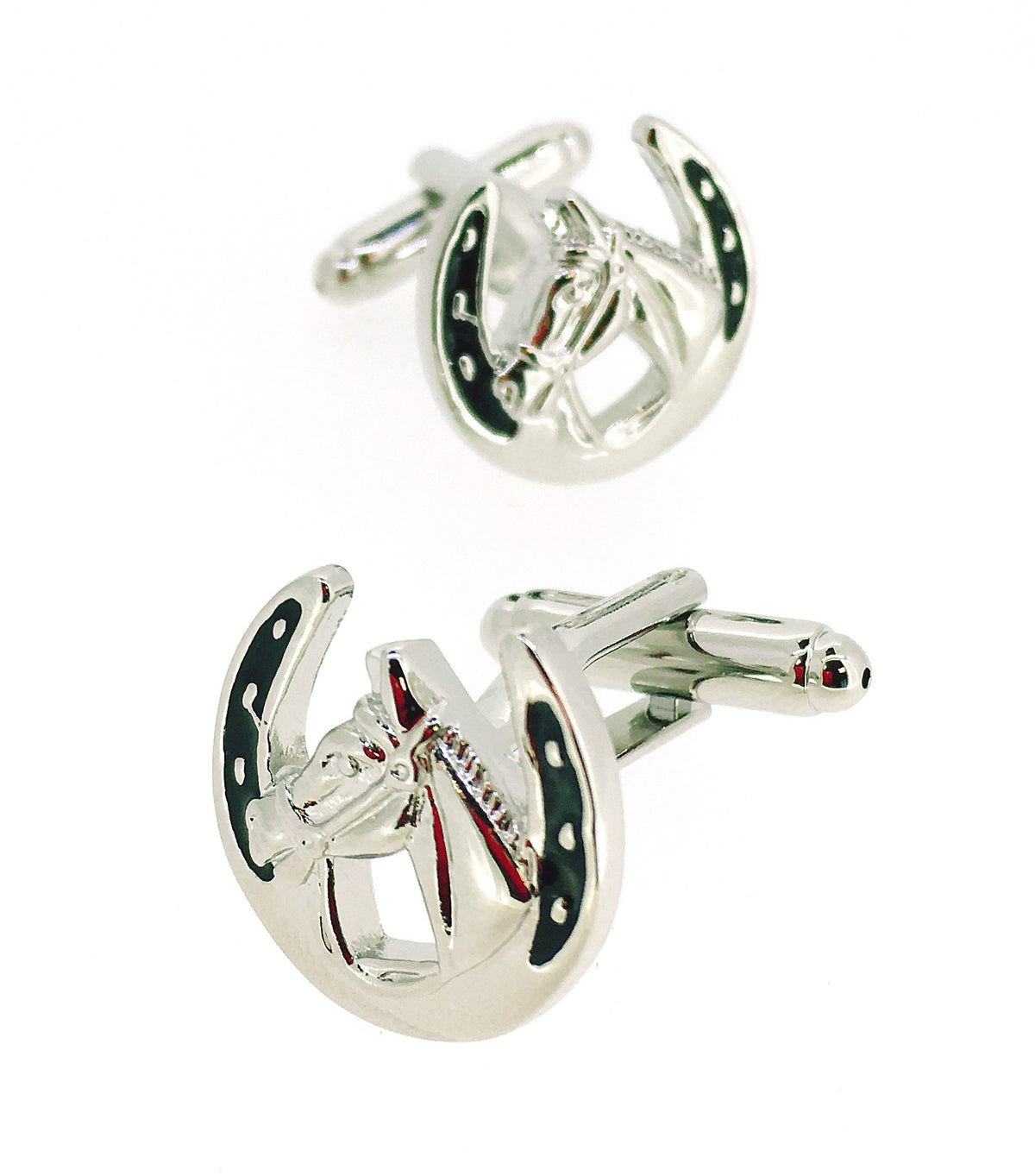 Gemelos para camisa Herradura y Caballo