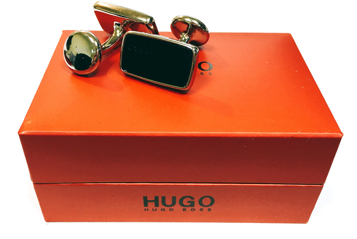 Gemelos para Camisa HUGO E-ARIS Black