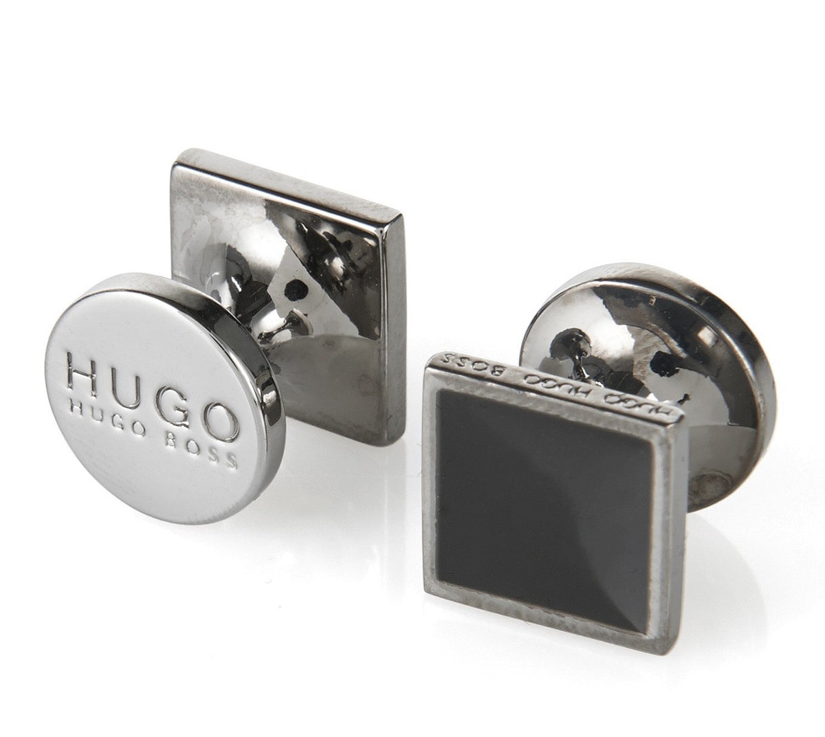 Gemelos para Camisa HUGO E-TOTAKE Black