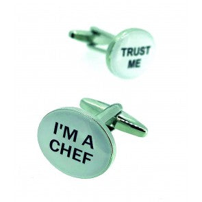 Gemelos para Camisa I Am a Chef Trust Me