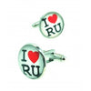 Gemelos para Camisa I Love Russia