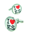 Gemelos para Camisa I Love Spain