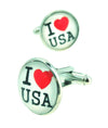 Gemelos para Camisa I Love USA