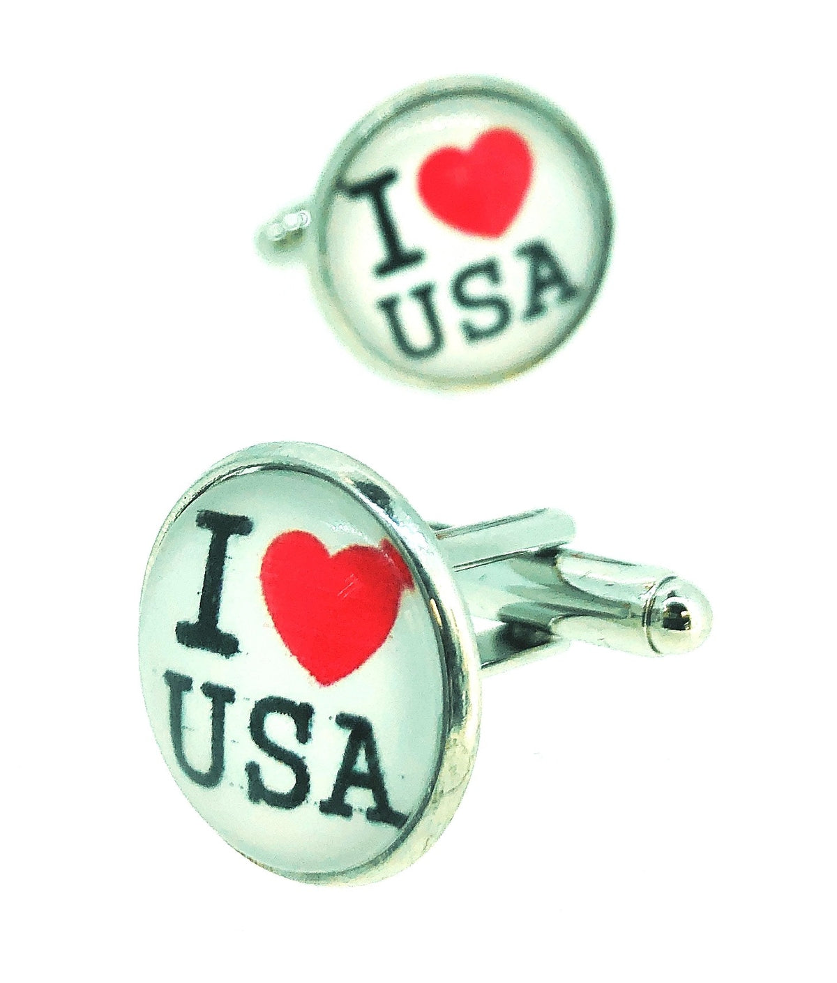 Gemelos para Camisa I Love USA