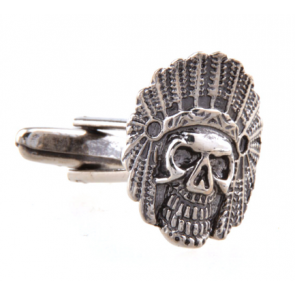 Gemelos para camisa Indio Calavera