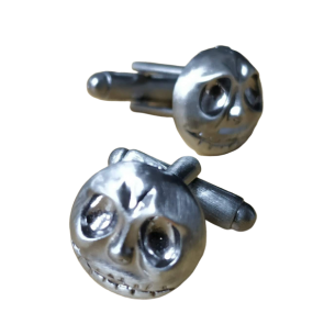 Gemelos para Camisa Jack Skeleton Acero 15mm