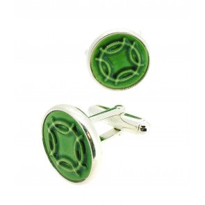 Gemelos para Camisa Kimu Runa de los Deseos Color Verde