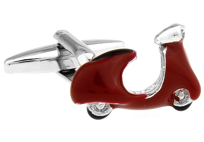 Gemelos Lambretta-Vespa Roja