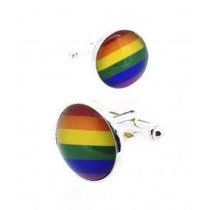 Gemelos Magglass Bandera Arco Iris Orgullo LGTB