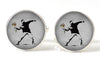Gemelos para camisa Magglass Banksy