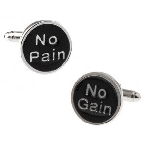 Gemelos para camisa No Pain No Gain