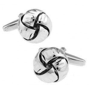 Gemelos Nudo Plated Rallado