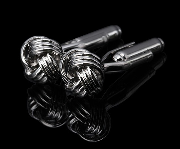 Gemelos para Camisa Nudo Plated Triple