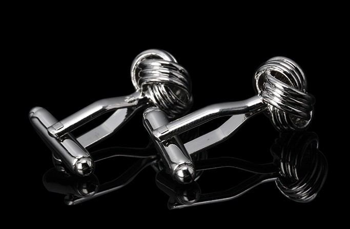 Gemelos para Camisa Nudo Plated Triple