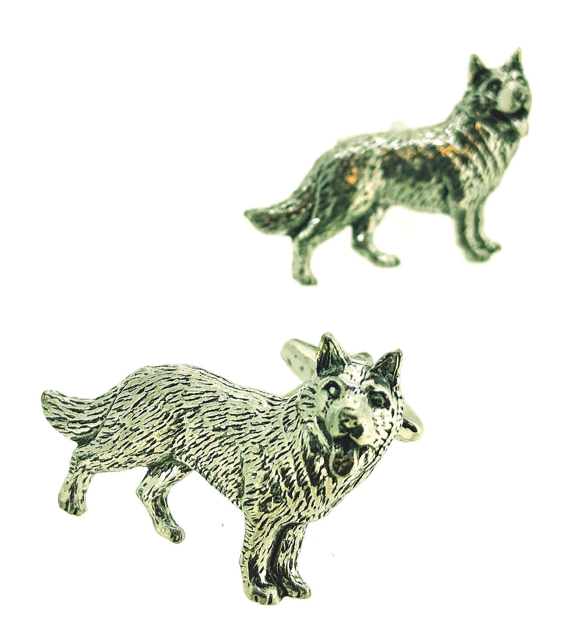 Gemelos para Camisa Perro Pastor Aleman 3,8 x 2,5 cm