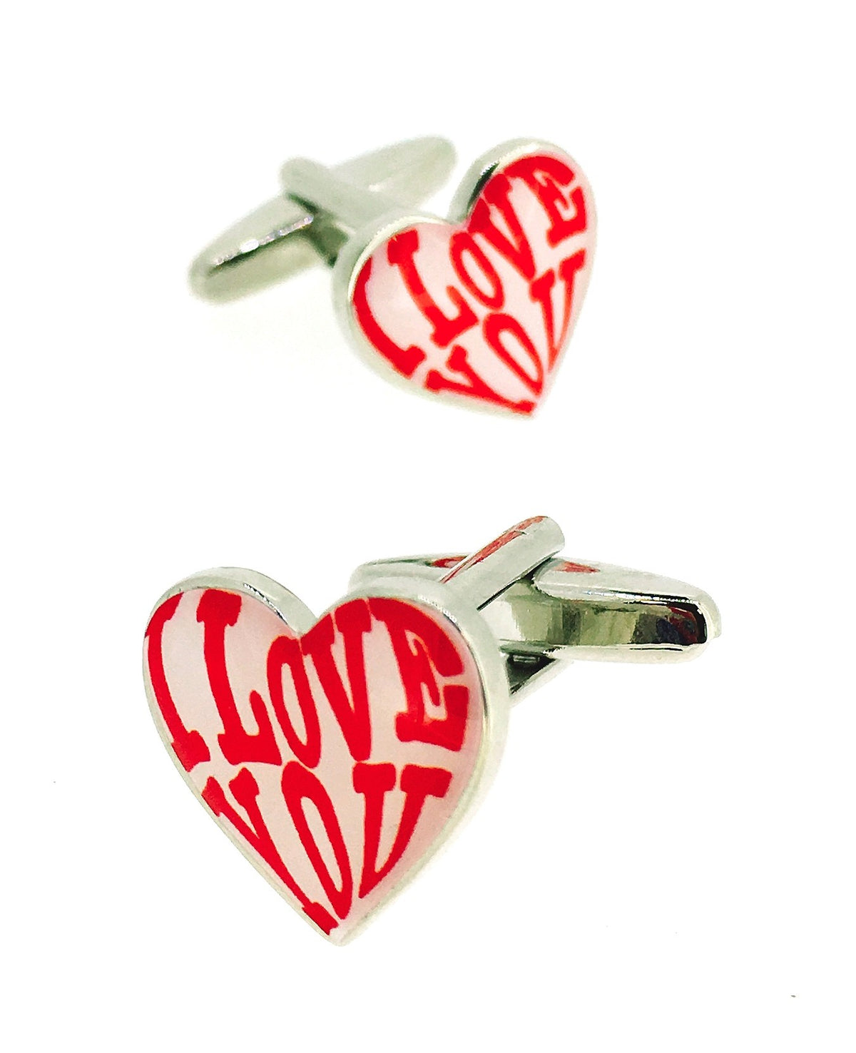 Gemelos para Camisa Red I Love You Heart