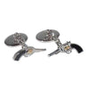 Gemelos para camisa Revolver Engraved