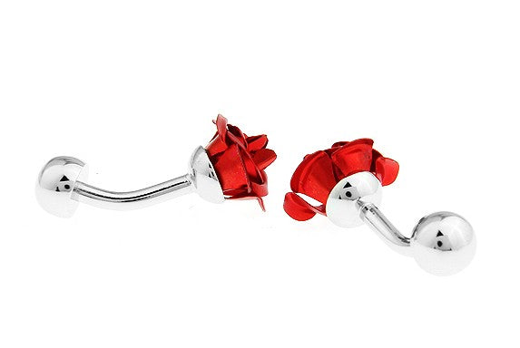 Gemelos para Camisa Rosa Roja