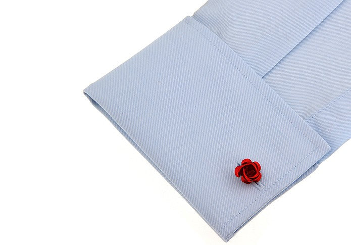 Gemelos para Camisa Rosa Roja