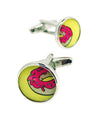 Gemelos para Camisa Rounded Donuts Pop Art