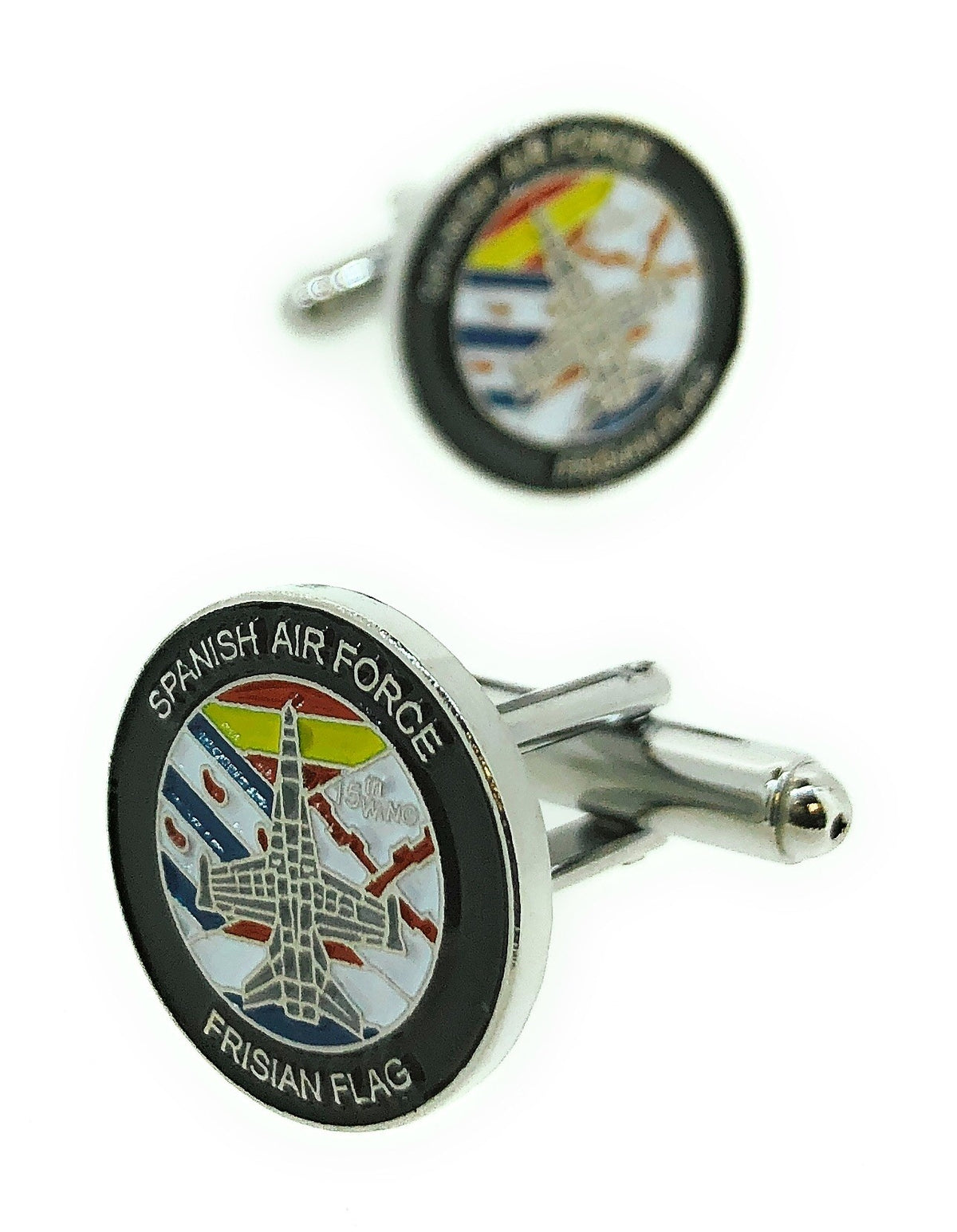 Gemelos para camisa Spanish Air Force Frisian Flag