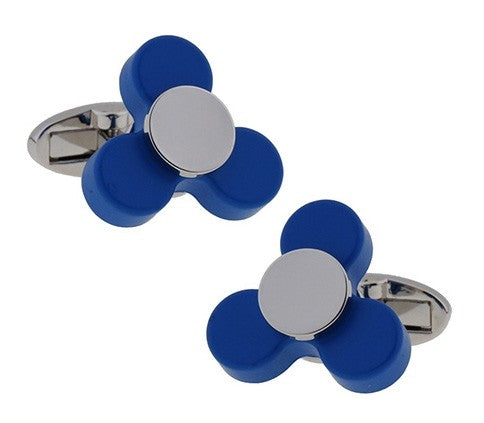 Gemelos para Camisa Spinner Azul