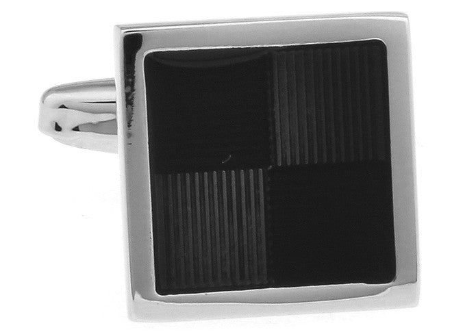 Gemelos Square Grey and Black