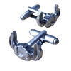 Gemelos para Camisa Stich Acero 18x10mm