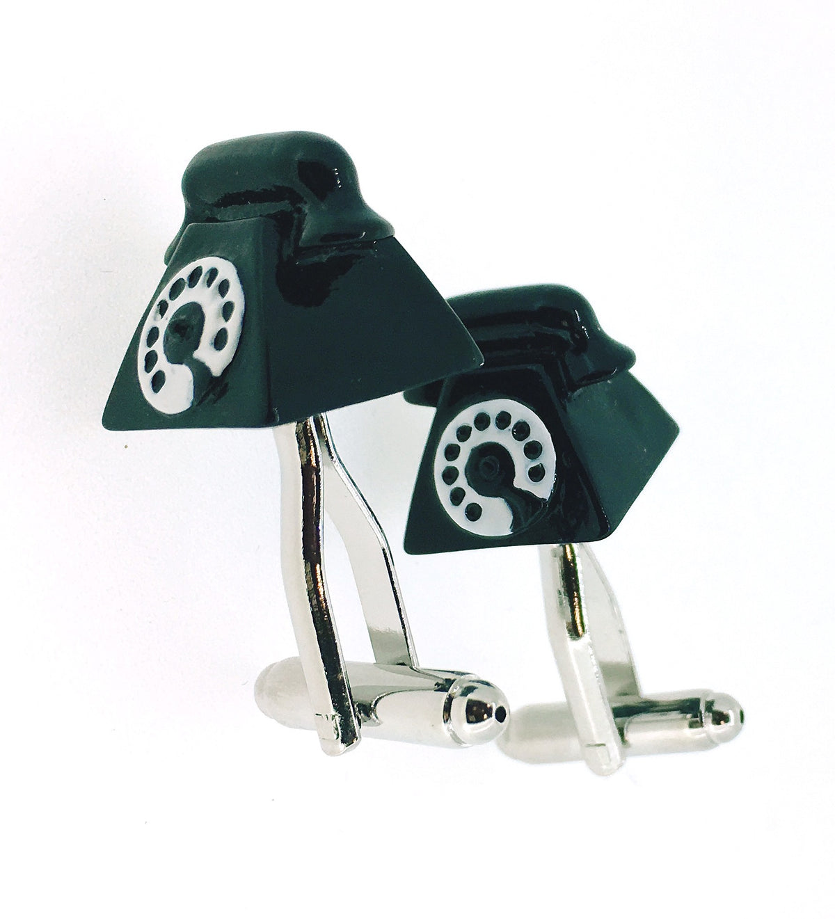 Gemelos para Camisa Teléfono Antiguo 3D