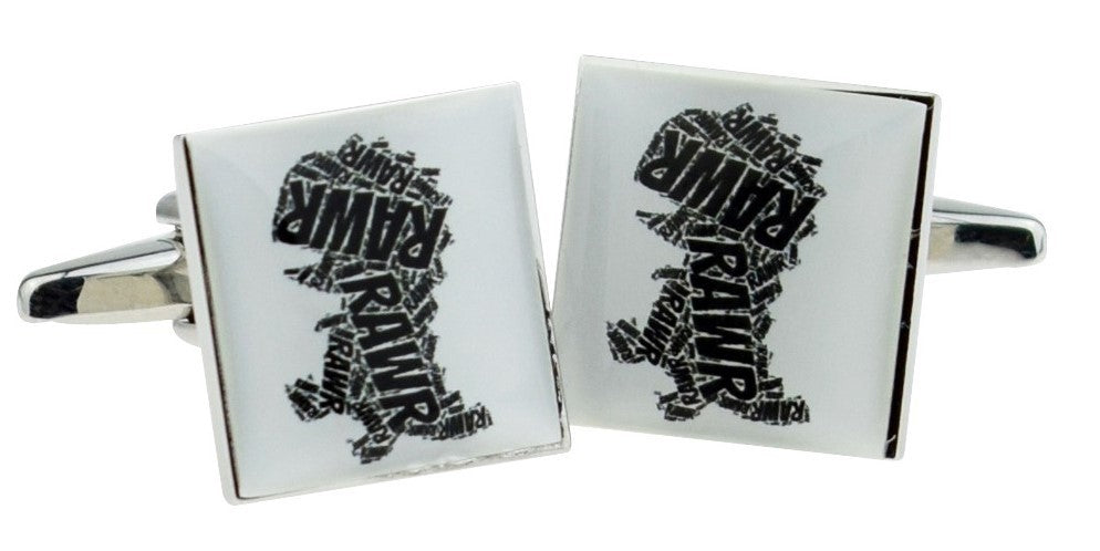Gemelos para camisa Tiranosaurio Rex Modelo 2