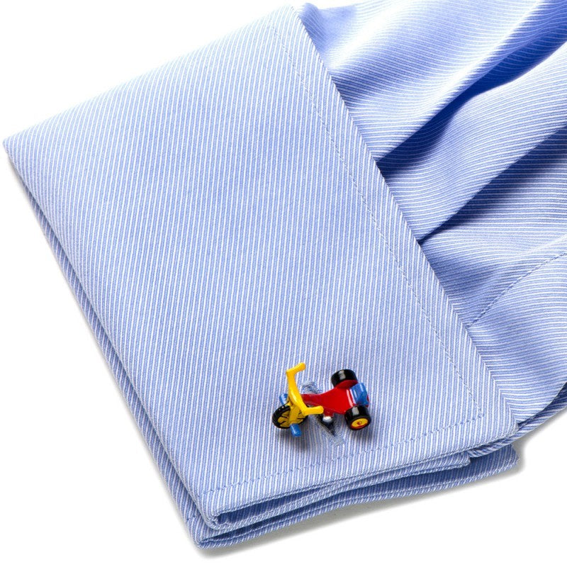 Gemelos de Camisa Triciclo de Colores