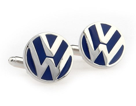 Gemelos para camisa Volkswagen Azul