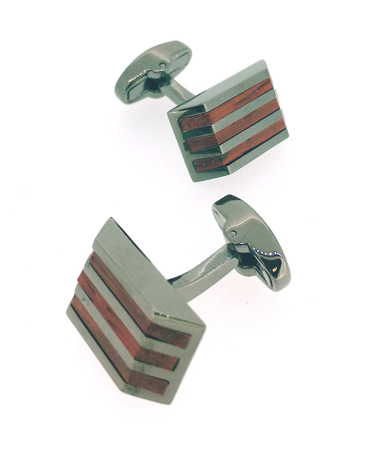 Gemelos para Camisa Wooden Stripes Cuff