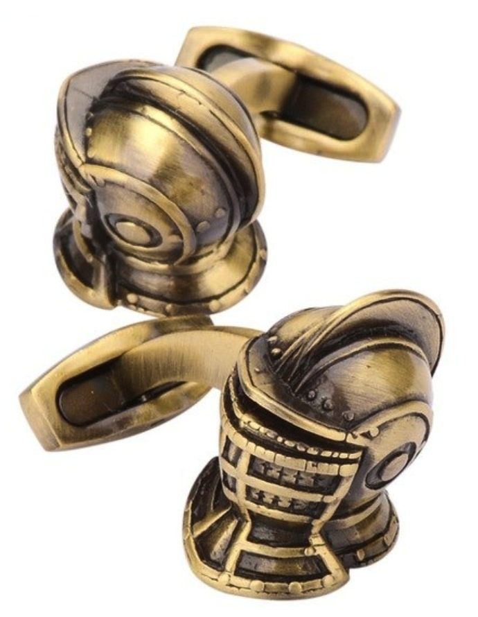 Gemelos para Camisa Yelmo Caballero S.XVI 3D
