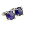 Gemelos Purple Stone Poker Engarced