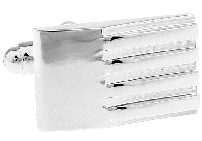 Gemelos Wedding Elegant Stripes on Steel