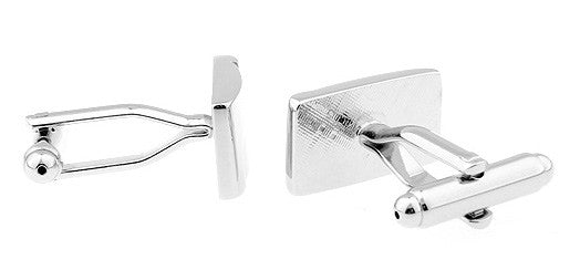 Gemelos Wedding Interlaced Steel