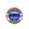 Parche de la Gendarmería Nacional francesa - 8 cm - Hook and Loop