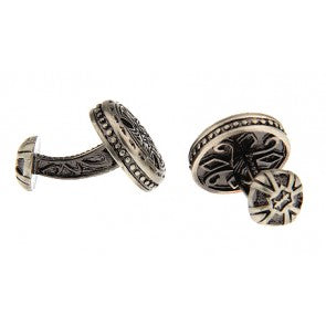 Gemelos Gothic Cross Rounded