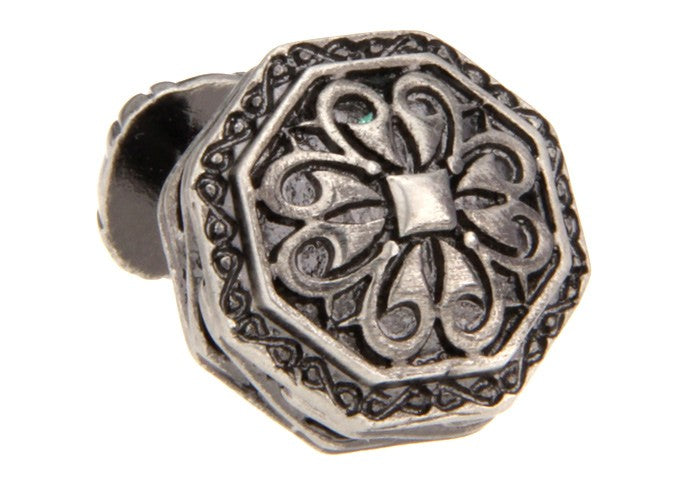 Gemelos Gothic Octogonal Fleur
