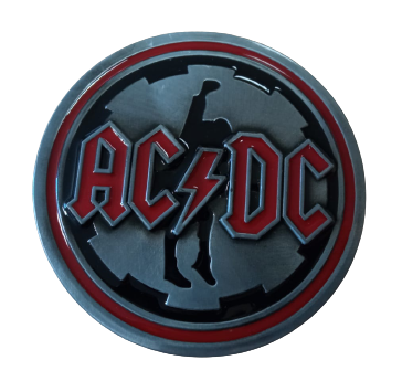 Hebilla AC&DC Rounded 8cm