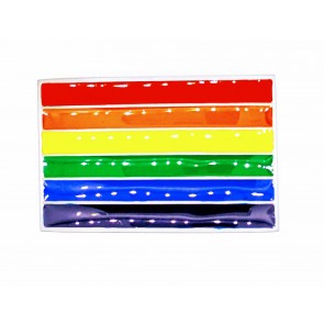 Hebilla de Cinturón Bandera LGTBI 9x6cm