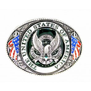 Hebilla de Cinturón United States of America 9x6,5cm