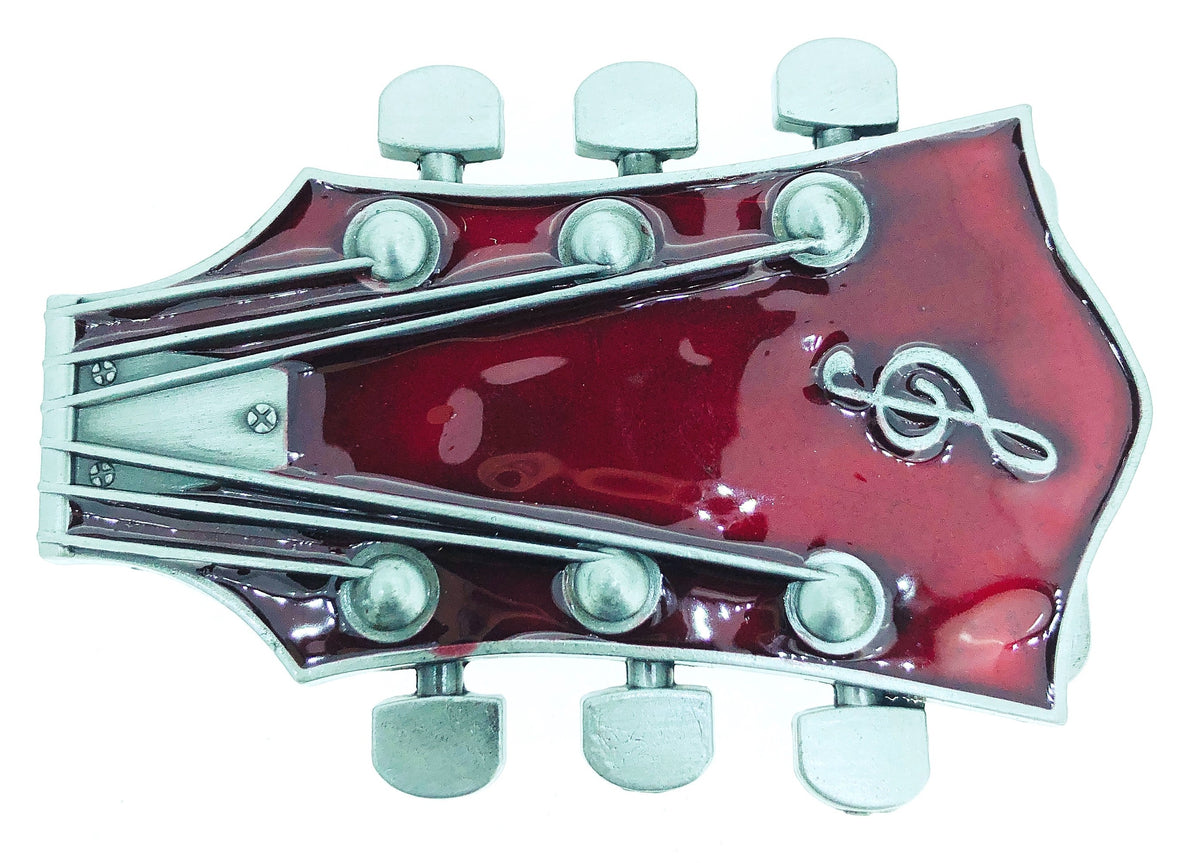 Hebilla de Cinturón Clavijero de Guitarra
