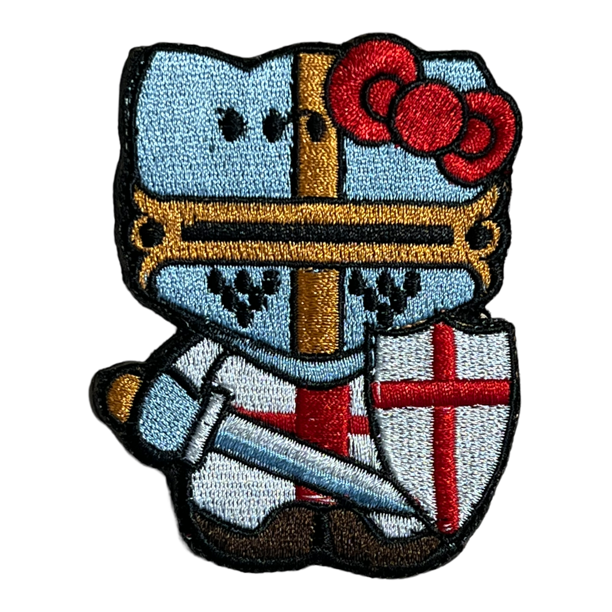 Parche Hook And Loop hello kitty Templaria - Tamaño: 5,5x8cm